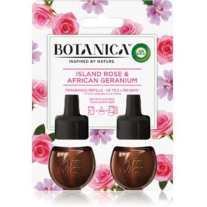 Air Wick Botanica Island Rose & African Geranium punjenje za električni difuzor s mirisom ruže DUO 2x19 ml