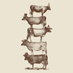 Bodart, Florent - Cow Cow Nuts Reprodukcija umjetnosti