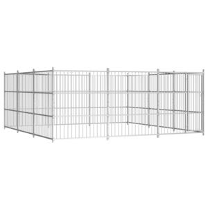 VidaXL Vanjski kavez za pse 450 x 450 x 185 cm