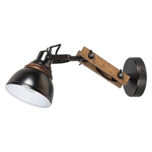 Rabalux 2723 - Zidna svjetiljka AKSEL 1xE14/25W/230V crna