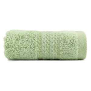 Zeleni ručnik od čistog pamuka Sunny, 30 x 50 cm