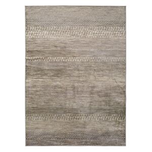 Sivi tepih od viskoze Universal Belga Beigriss, 140 x 200 cm