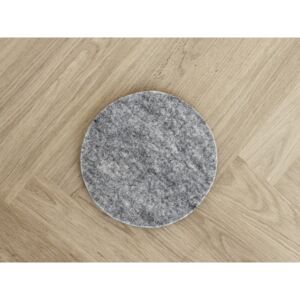 Metalik sivi filcani vuneni podmetačWooldot Felt Coaster, ⌀ 40 cm