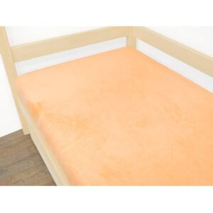 Narančasta plahta mikropliš, 90 x 190 cm
