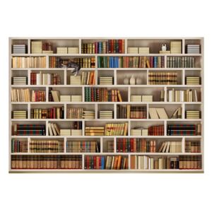 Velkoformort Wallpaper Arthist Home knjižnica, 200 x 140 cm