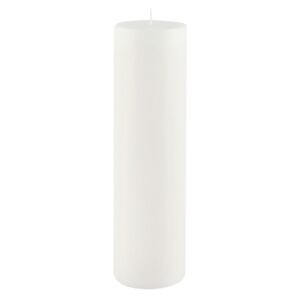 Bijela svijeća ego dekor cilindar čisti, vrijeme pečenja 75 h