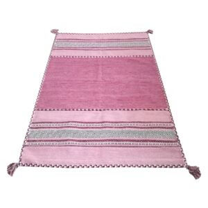 Pink pamučni tepih Webtappeti Antique Kilim, 160 x 230 cm
