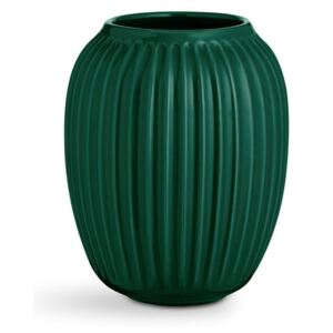 Zelena keramička vaza Kähler Design Hammershoi, visina 20 cm