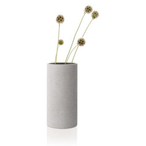 Svijetlo siva vaza Blomus buket, visina 24 cm