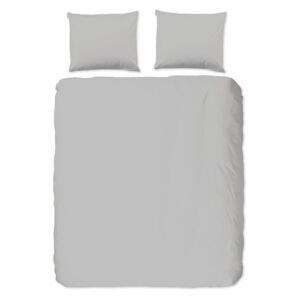 Svijetlo siva pamučna posteljina dobro jutro univerzalno, 200 x 220 cm