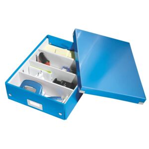 Plava kutija s organizatorom Leitz Office, duljina 37 cm