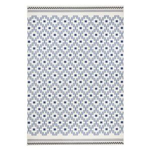 Plavo-bijeli tepih Zala Living Cubic, 160 x 230 cm