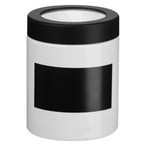 Crno-bijela posuda sa oznakom Premier Housewares