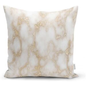 Jastučnica Minimalist Cushion Covers Golden Lines Marble, 45 x 45 cm