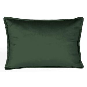 Tamno zeleni jastuk baršun Velvet Atelier Dark, 50 x 35 cm