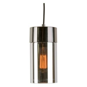 Viseća svjetiljka u metalik sivoj boji sa zrcalnim odsjajem Leitmotiv Lax