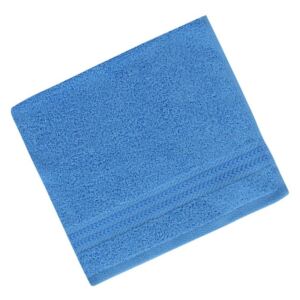 Plavi ručnik od čistog pamuka Sky, 30 x 50 cm