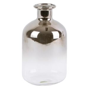 Mala staklena vaza PT LIVING Silver Tube, visina 10 cm