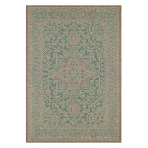 Zeleno-bež vanjski tepih Bougari Anjara, 160 x 230 cm