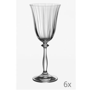 Set od 6 čaša za vino Crystalex Angela Optic, 350 ml