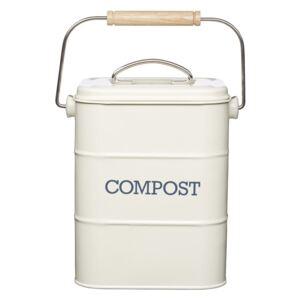 Komposter u krem boji Kitchen Craft Living Nostalgia, 3 l