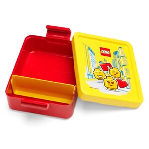 Crvena kutija za užinu sa žutim poklopcem LEGO® Iconic