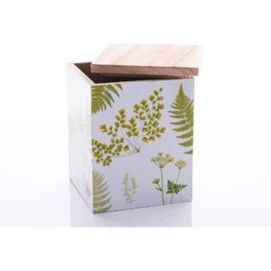 Kutija ukrasna drvena-lišće