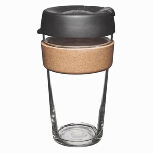 Putna čaša s poklopcem KeepCup Brew Cork Edition Espresso, 454 ml