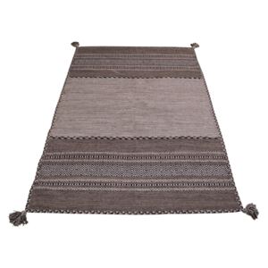 Sivo-bež pamučni tepih Webtappeti Antique Kilim, 60 x 90 cm