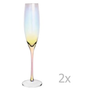 Set od 2 čaše za šampanjac Orion Luster, 220 ml