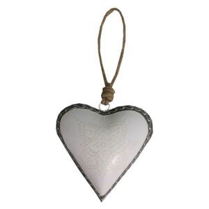Dekorativno srce Antic Light Heart, 16 cm