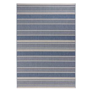 Plavi vanjski tepih Bougari Strap, 160 x 230 cm