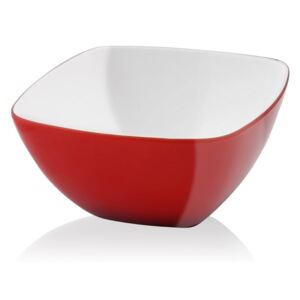 Crvena činija za salatu,Vialli Design 14 cm