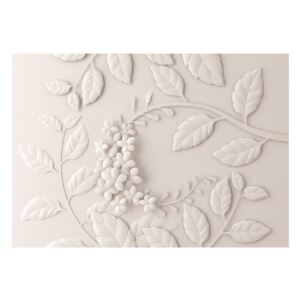 Tapeta velikog formata Artgeist Cream Paper Flowers, 400 x 280 cm