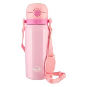 Svijetlo ružičasta termo boca Premier Housewares Mimo Kids, 450 ml