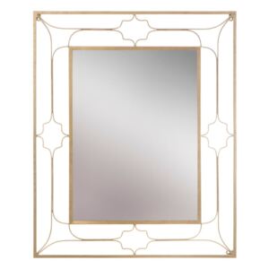 Zidno ogledalo u zlatnoj boji Mauro Ferretti Balcony, 80 x 100 cm