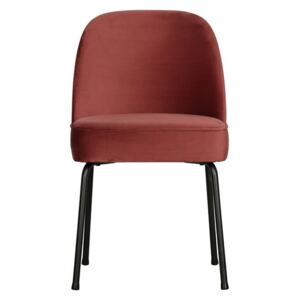 Crvena stolica za blagovaonicu BePureHome Vogue Chestnut
