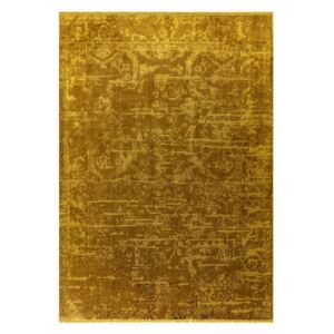 Žuti tepih azijski tepisi sažetak, 120 x 170 cm