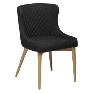 Crna stolica za blagovaonu DAN-FORM Denmark Vetro
