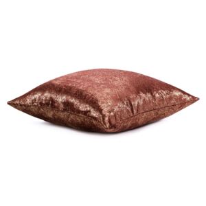 Skup od 2 crvenih premaza na jastuku s baršunastom površinom Amelehome Veras, 45 x 45 cm