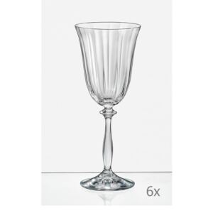 Set od 6 čaša za vino Crystalex Angela Optic, 185 ml