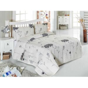 Pokrivač za bračni krevet s jastučnicama Efile, 200 x 220 cm