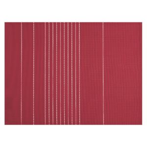 Podmetač za stol boje crvenog vina Tiseco Home Studio Stripe, 45 x 33 cm