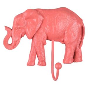 Koraljno ružičasta vješalica Leitmotiv Elephant