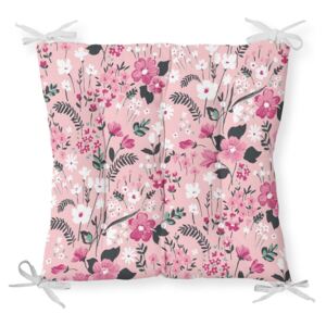 Donje rublje s pamučnim minimalističkim jastukom pokriva cvijet, 40 x 40 cm