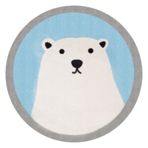 Dječji tepih Zala Living Led Polar Bear, ⌀ 100 cm