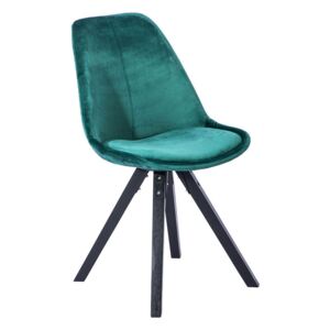 Set od 2 zelene stolice za blagovaonicu loomi.design Dima
