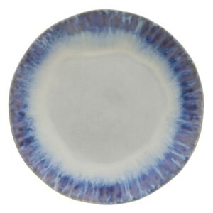 Plavo-bijeli tanjur od kamenine Costa Nova Brisa, ⌀ 26,5 cm