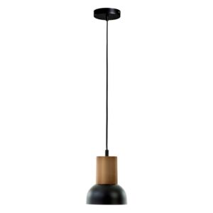 Crna viseća svjetiljka La Forma Amina, visina 15 cm