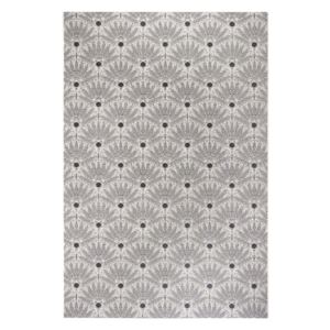 Crno-sivi vanjski tepih Ragami amsterdam, 120 x 170 cm